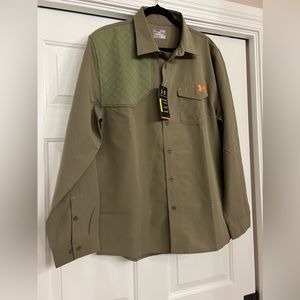Under Armour Button Up size XL.